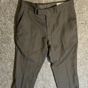 Kenneth Cole Reaction Men's Slim Fit Suit Pants 29x30 In Black